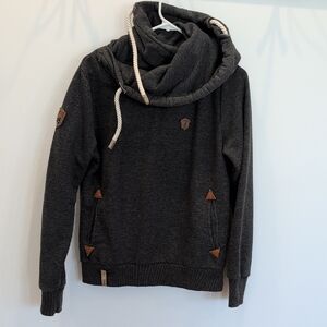 Naketano Brave New World Cowl Neck Hoodie